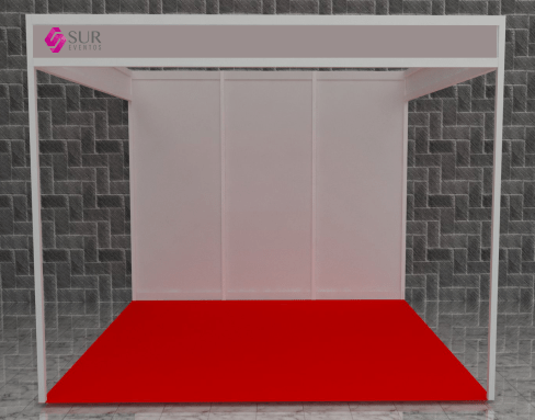 STAND 3.00X3.00 ABIERTO Stands for Fairs and Exhibitions