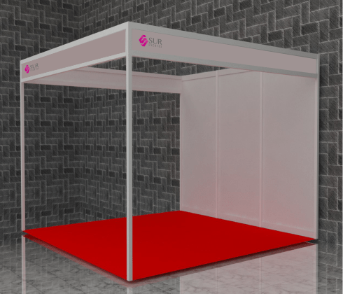 STAND 3.00X3.00 ABIERTO_1 Stands for Fairs and Exhibitions