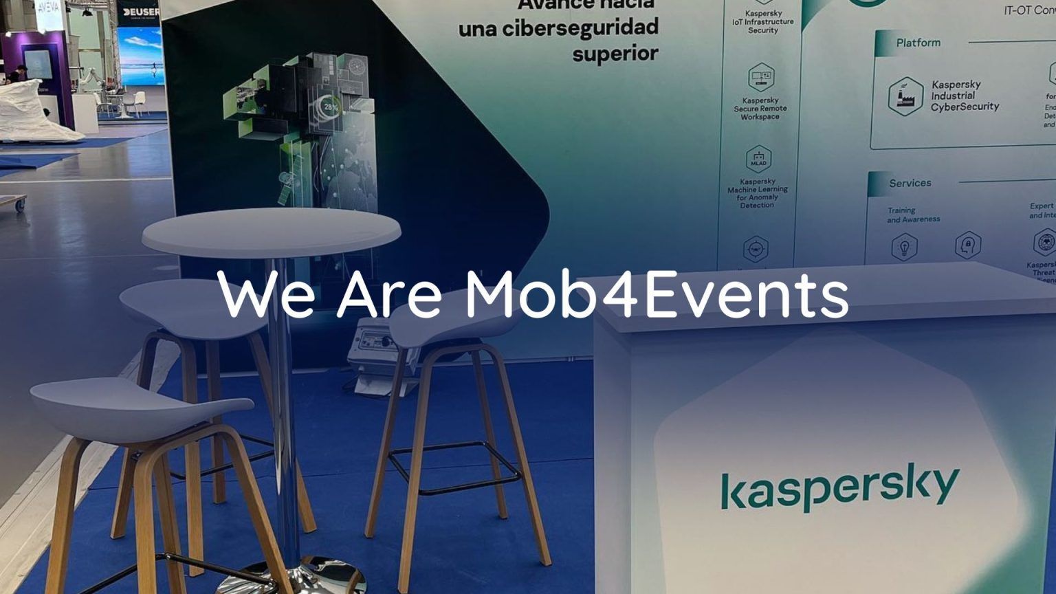 montaje-diseno-stands Furniture Rental for Events in Cádiz